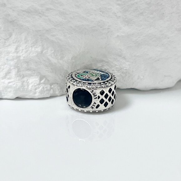 Pandora Charleston SC Bead Charm S925 Silver Charm Christmas - Picture 3 of 3